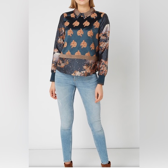 scotch and soda silk blouse xs - Picture 1 of 16